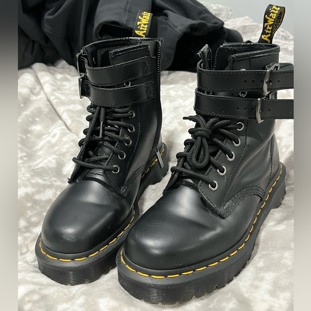 Dr. Martens Bex Buckle Boot black